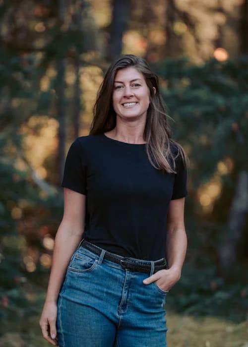 Kirsten Anderson, owner of Rogue Rose Landscapes & Design